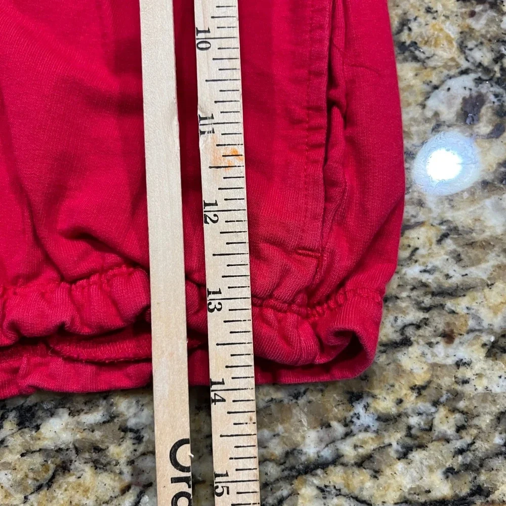 Gymboree Girls Red Boston Terrier Puppy Zip Up Hoodie Sweatshirt 4T Cotton